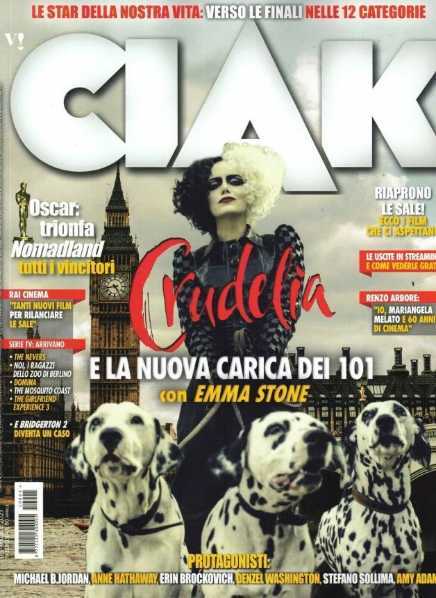 CIAK magazine side cover  May 2021