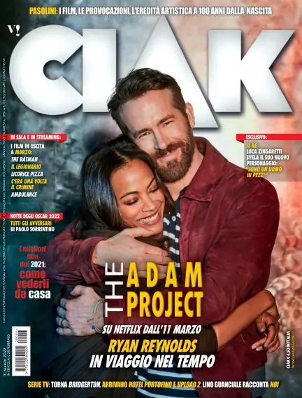 CIAK magazine side cover Issue 443  March 2022