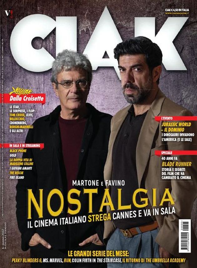 CIAK magazine side cover  June 2022