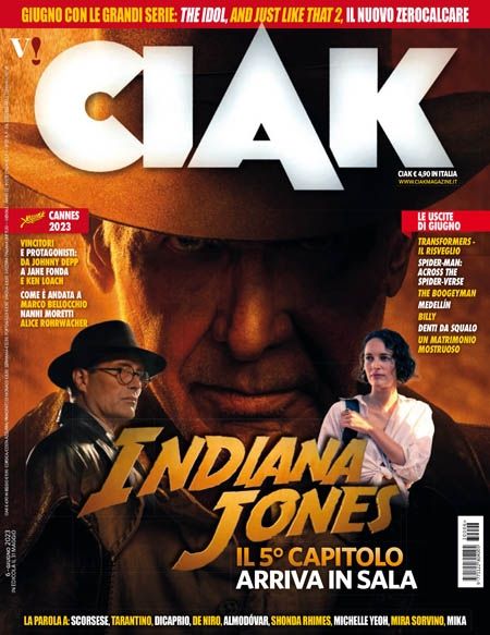 CIAK magazine side cover  June 2023