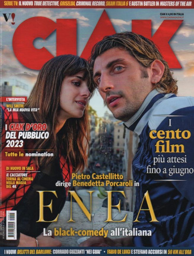 CIAK magazine side cover  January 2024