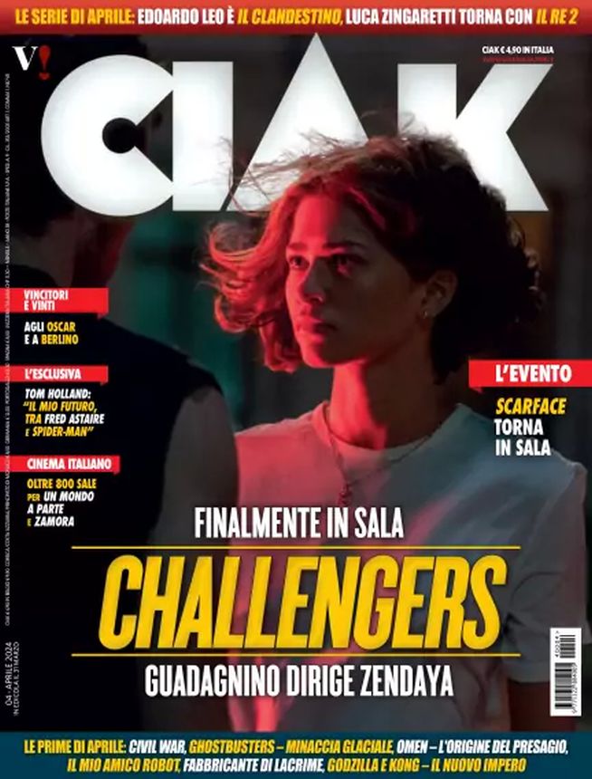 CIAK magazine side cover  April 2024