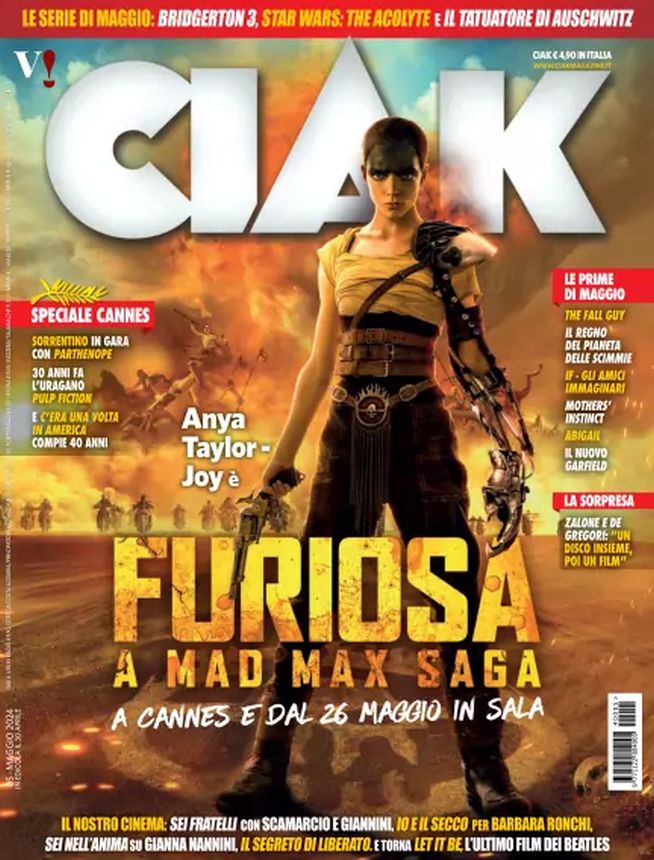 CIAK magazine side cover  May 2024
