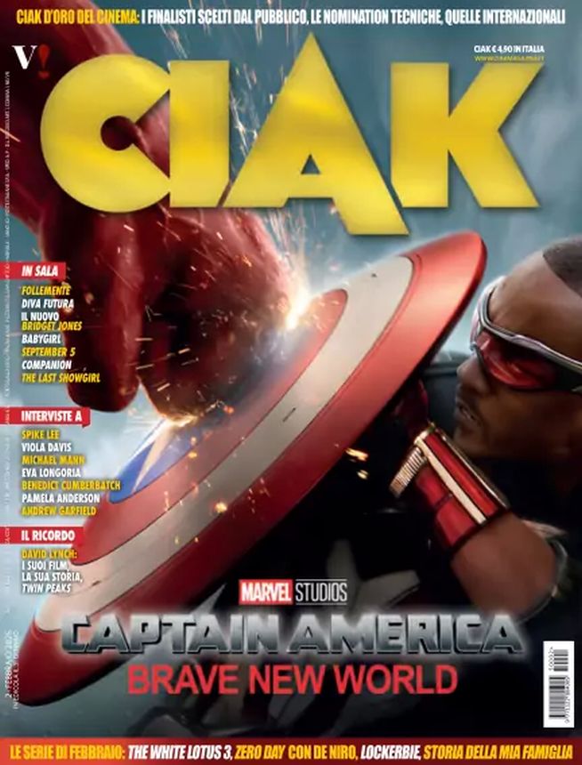 CIAK magazine side cover  February 2025