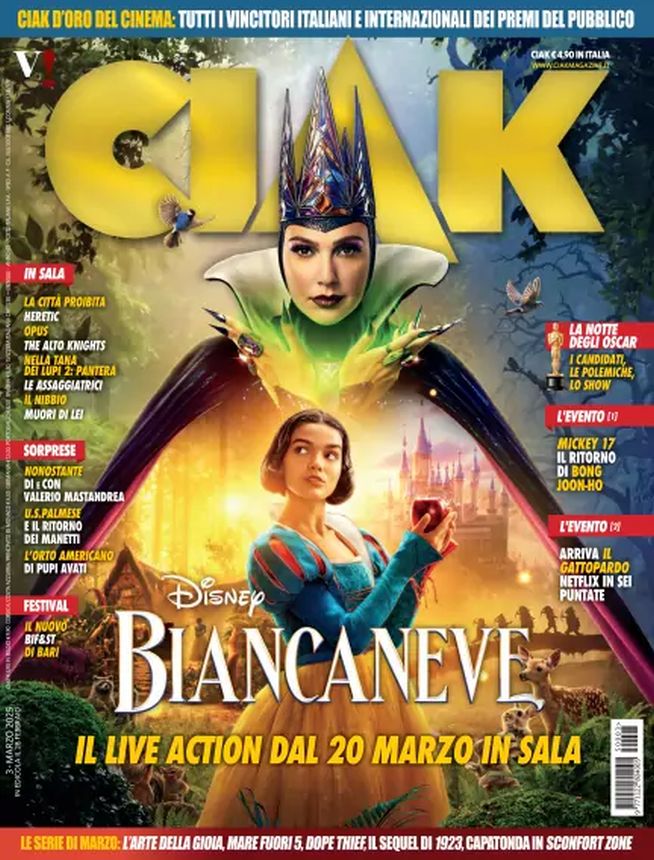 CIAK magazine side cover  March 2025
