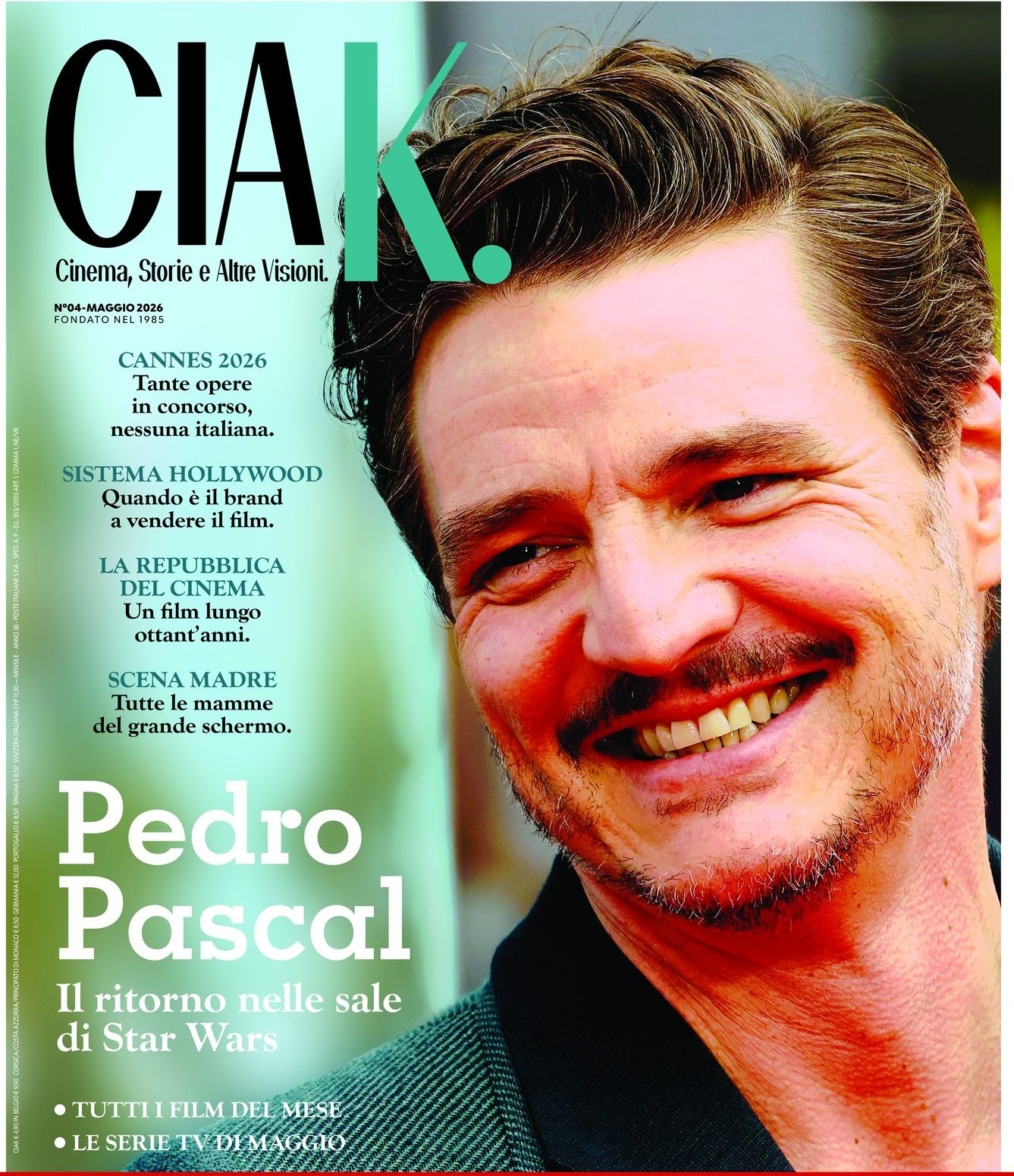 CIAK magazine side cover  May 2026