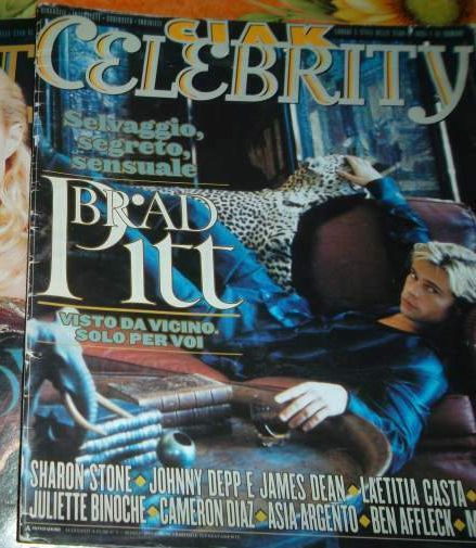 CIAK CELEBRITY magazine side cover Issue 3  March 1999