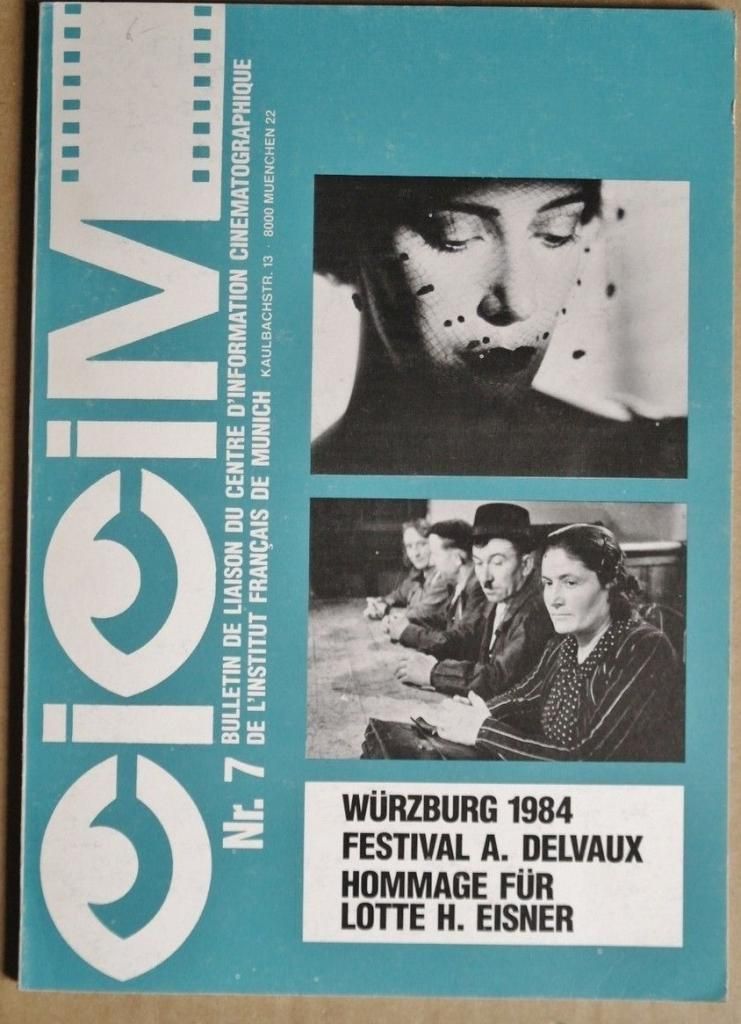 CICIM magazine side cover Issue 7 March 1984
