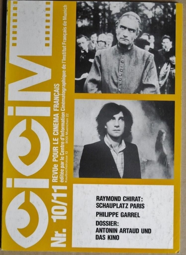 CICIM magazine side cover Issue 10/11  1985