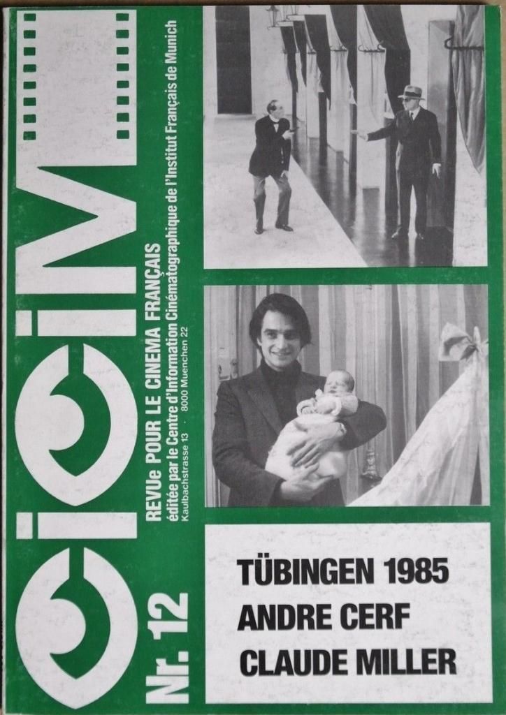 CICIM magazine side cover Issue 12  1985