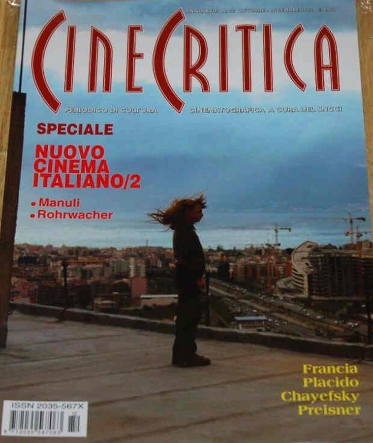 CINECRITICA magazine side cover Issue 72  October/December 2013