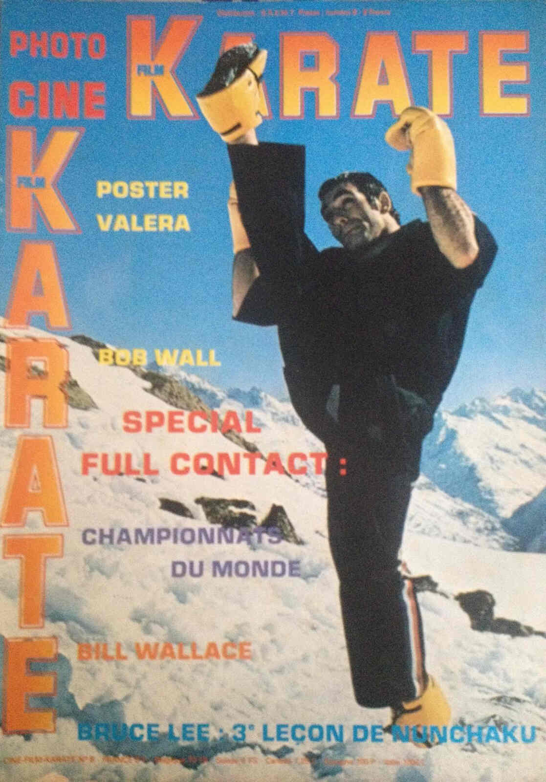 CINE FILM KARATE magazine side cover Issue 8  