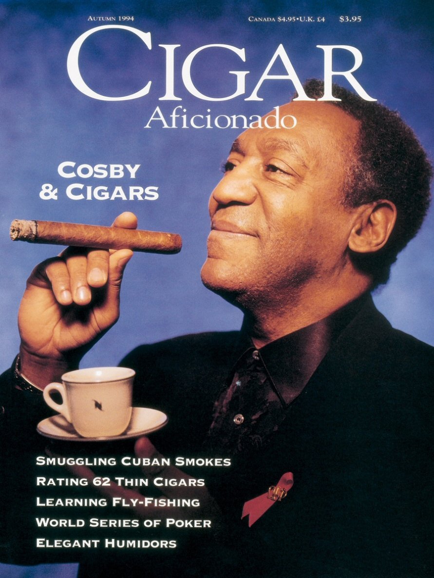 CIGAR AFICIONADO magazine side cover Autumn 1994