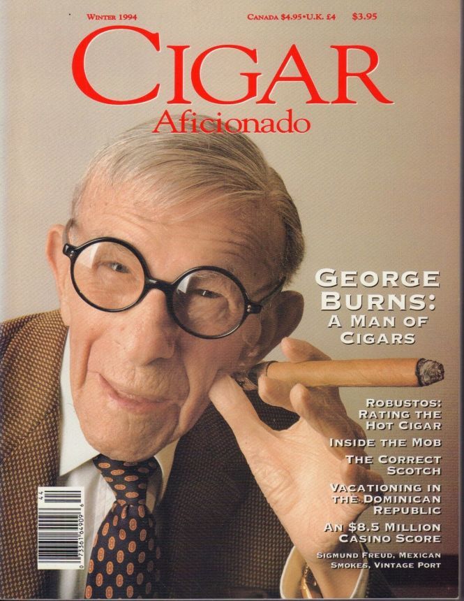 CIGAR AFICIONADO magazine side cover Winter 1994