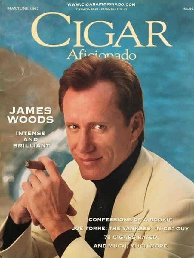 CIGAR AFICIONADO magazine side cover  May/June 1997