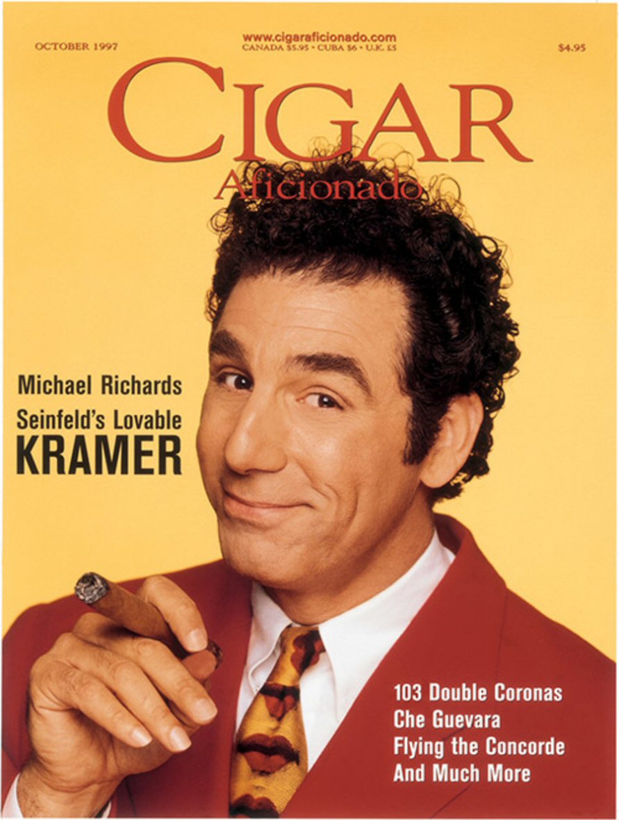 CIGAR AFICIONADO magazine side cover  September/October 1997