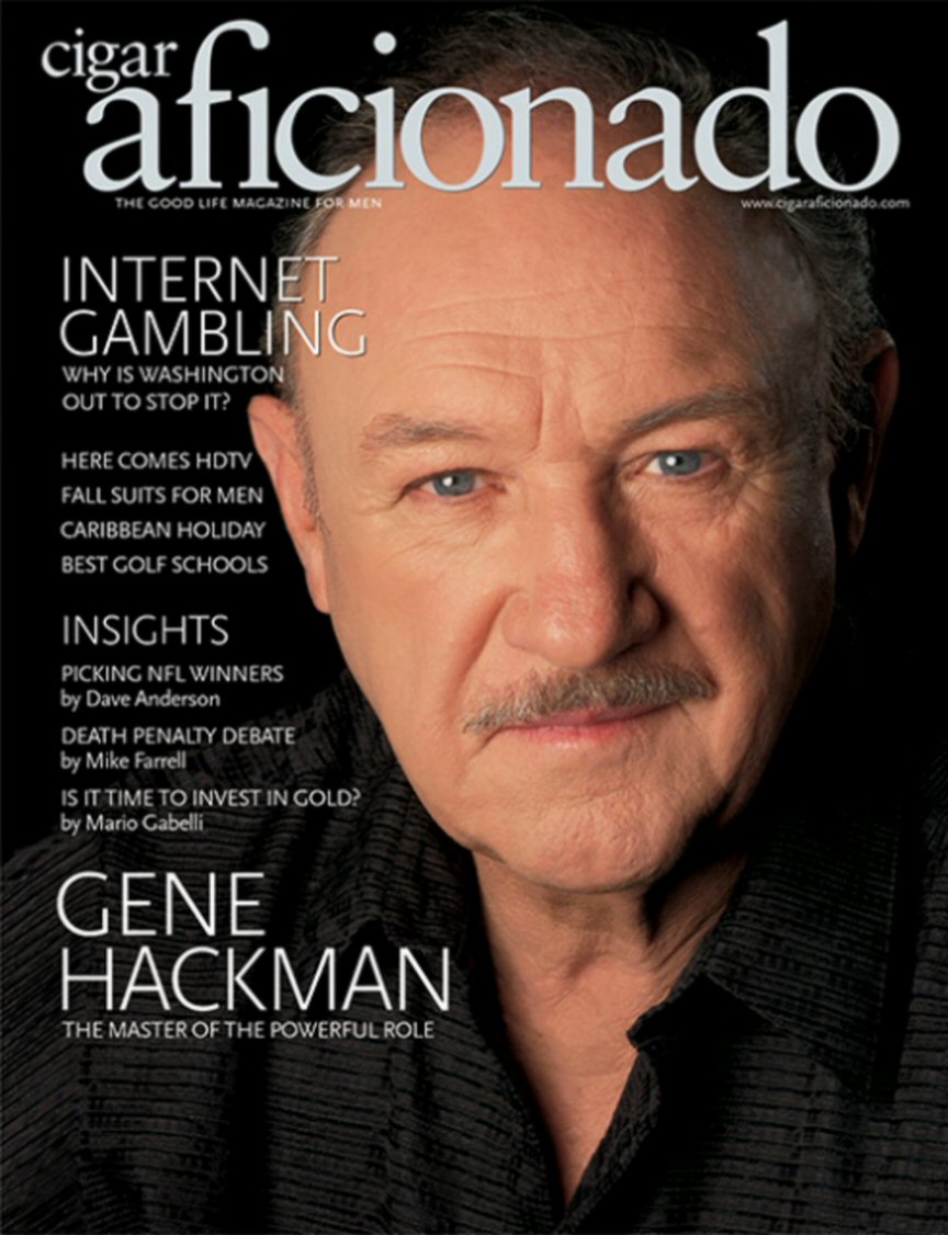 CIGAR AFICIONADO magazine side cover  September/October 2000