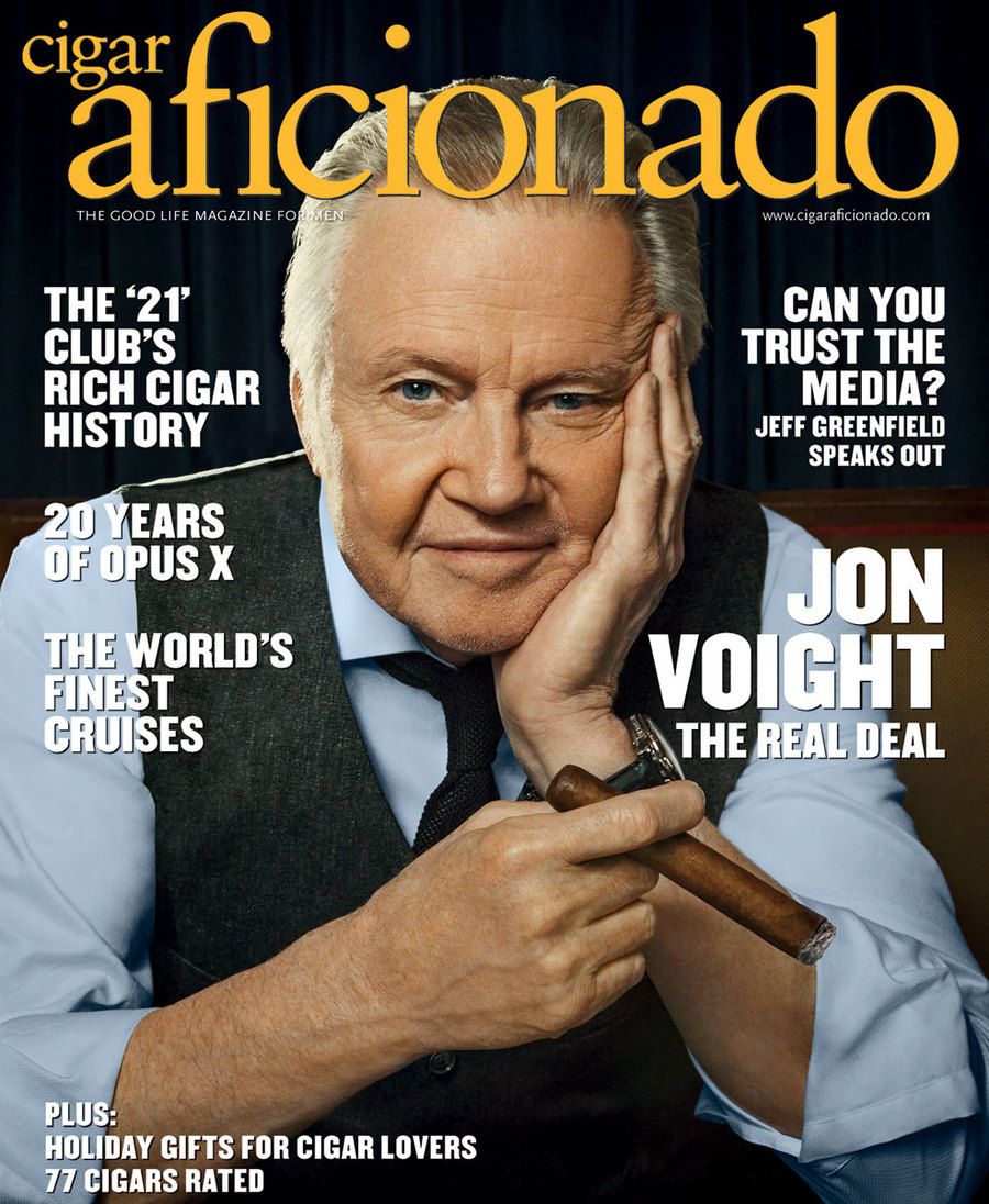 CIGAR AFICIONADO magazine side cover  November/December 2015
