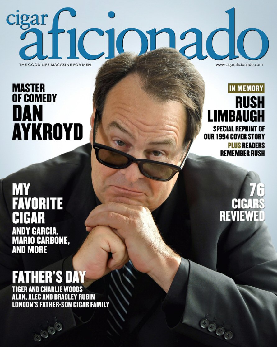 CIGAR AFICIONADO magazine side cover  May/June 2021