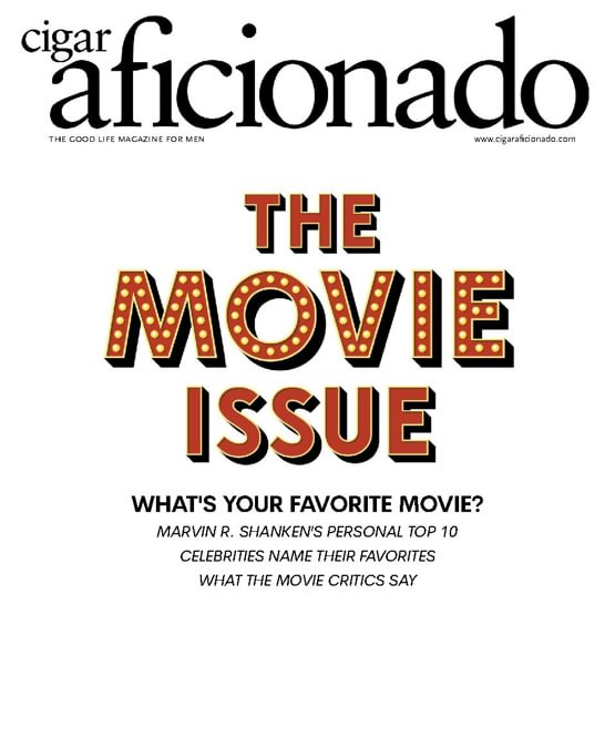 CIGAR AFICIONADO magazine side cover  May/June 2023