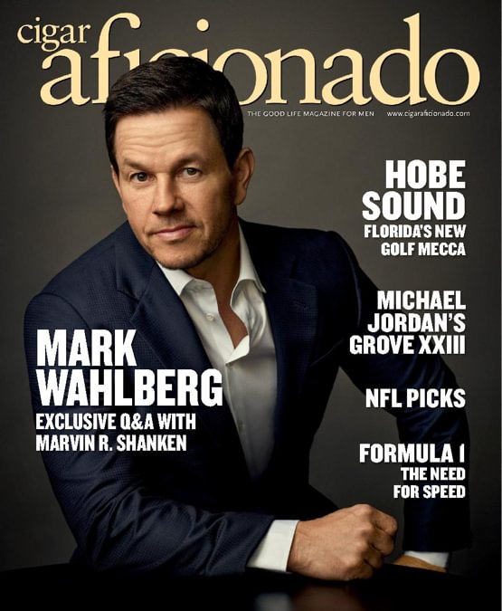 CIGAR AFICIONADO magazine side cover  September/October 2023