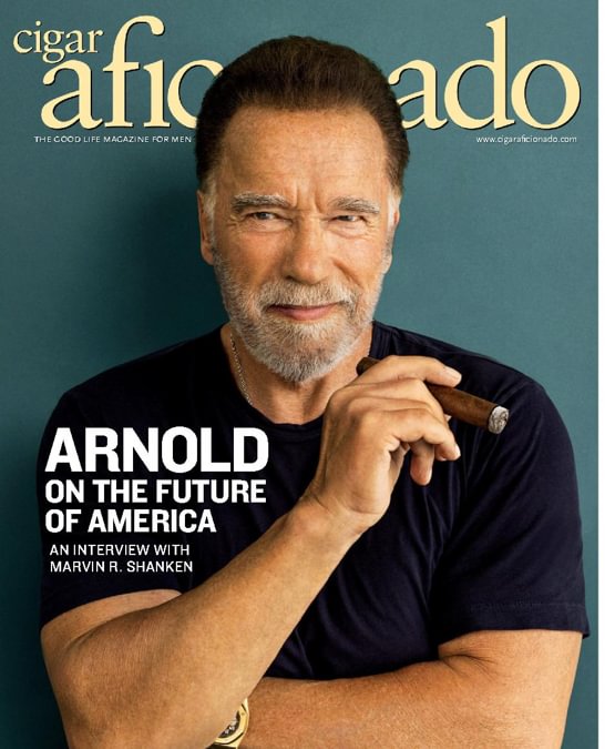 CIGAR AFICIONADO magazine side cover  November/December 2023