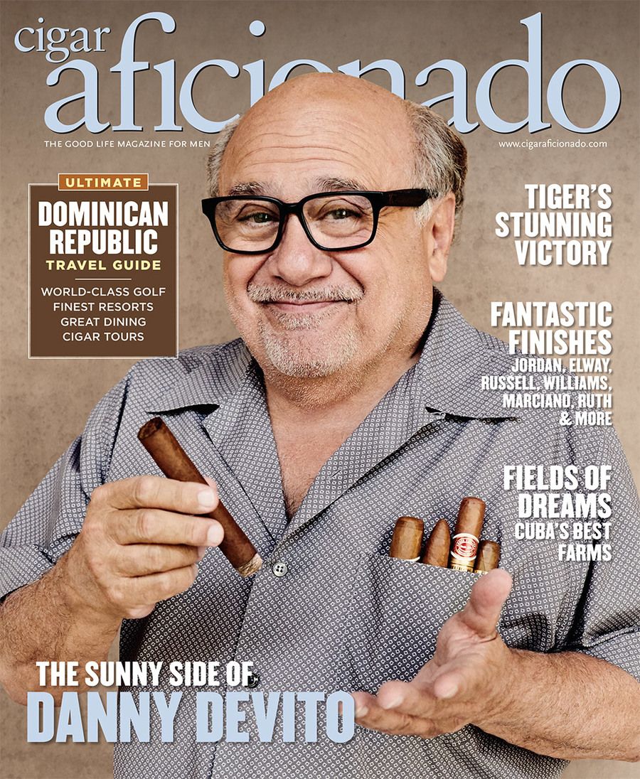 CIGAR AFICIONADO magazine side cover  November/December 2018