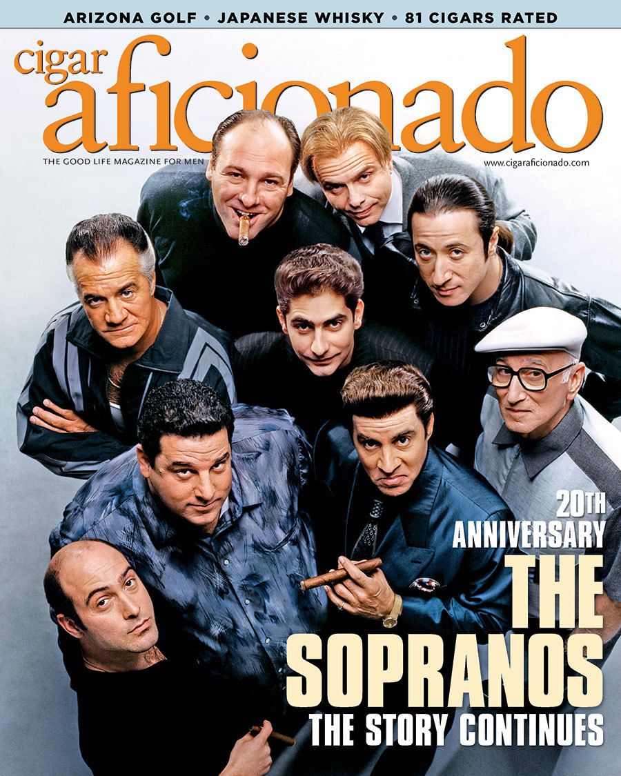 CIGAR AFICIONADO magazine side cover  March/April 2019