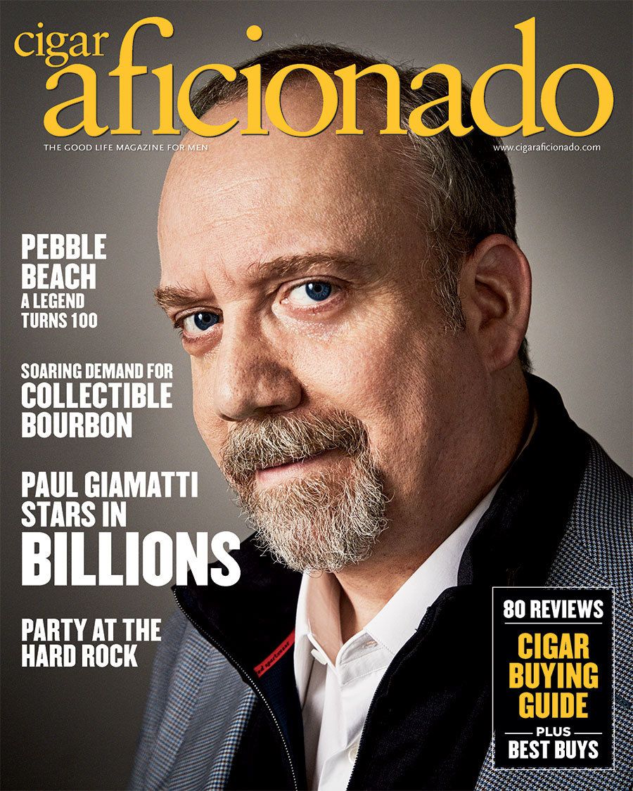 CIGAR AFICIONADO magazine side cover  May/June 2019