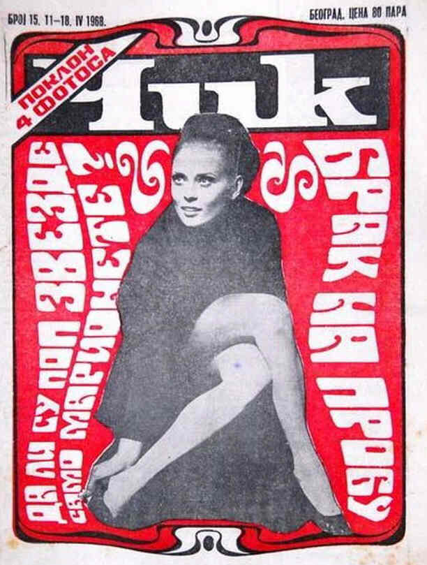 CIK magazine side cover 11 April 1968