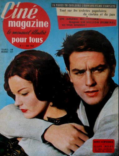 CINE MAGAZINE POUR TOUS magazine side cover Issue 1 June 1960