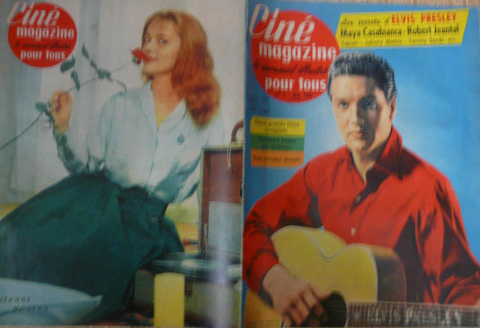 CINE MAGAZINE POUR TOUS magazine side cover Issue 5 May 1961