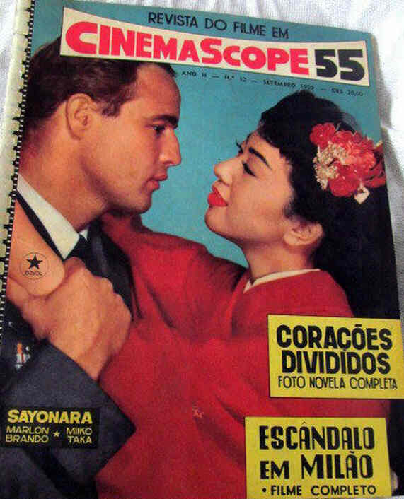 CINEMASCOPE 55 magazine side cover Issue 12  September 1959