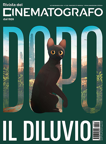 RIVISTA DEL CINEMATOGRAFO magazine side cover  November 2024