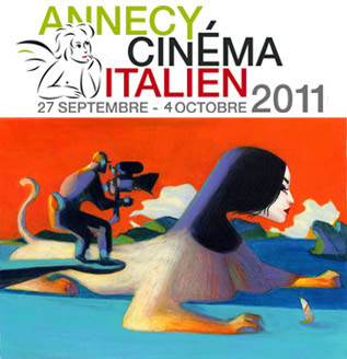 CINEMA ITALIEN magazine side cover 27 September 2011