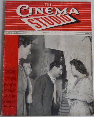 CINEMA STUDIO | THE magazine side cover 13 July 1949