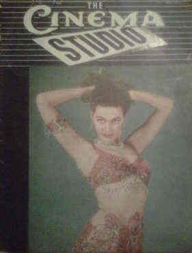 CINEMA STUDIO | THE magazine side cover  Vol 6 #123 July 1951