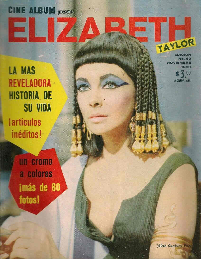 CINE ALBUM magazine side cover Issue 60 November 1963