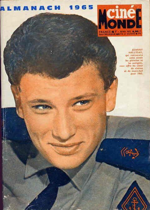 ALMANACH CINEMONDE magazine side cover  1965
