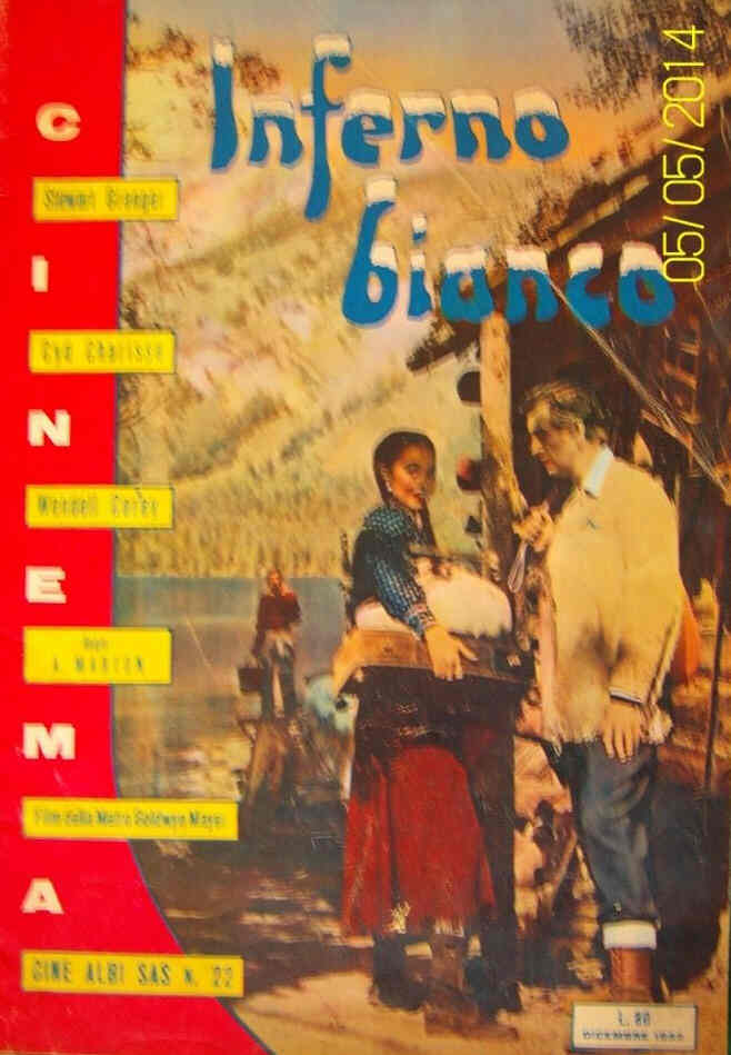 CINE ALBI SAS magazine side cover Issue 22 December 1952