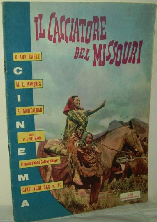 CINE ALBI SAS magazine side cover Issue 19  1952