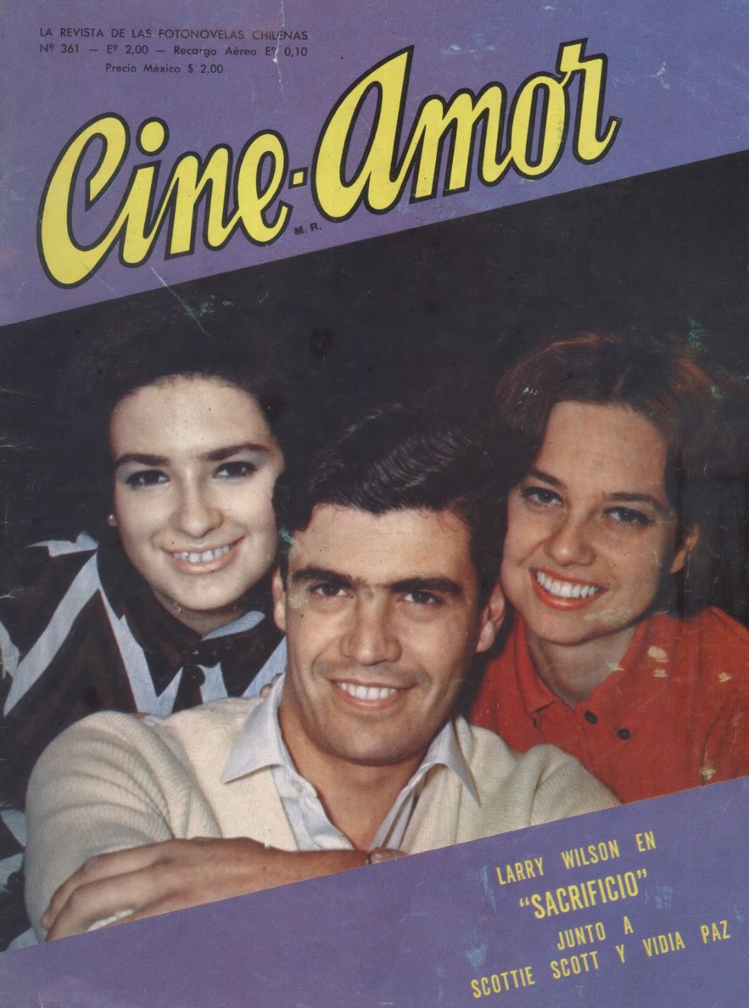 CINE AMOR magazine side cover Issue 361   