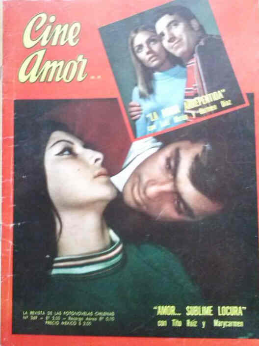CINE AMOR magazine side cover Issue 369   