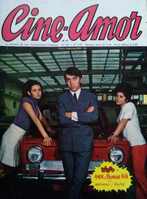 CINE AMOR magazine side cover Issue 391   
