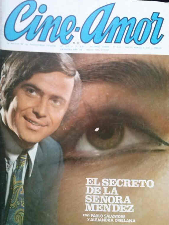 CINE AMOR magazine side cover Issue 412   