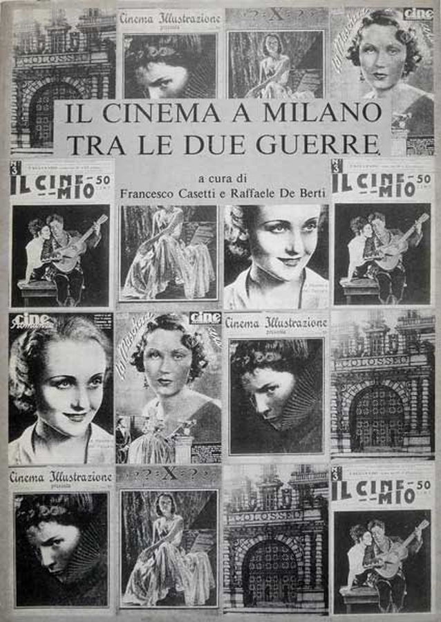 IL CINEMA A MILANO TRA LE DUE GUERRE magazine side cover Issue 3-4  July/December 1988