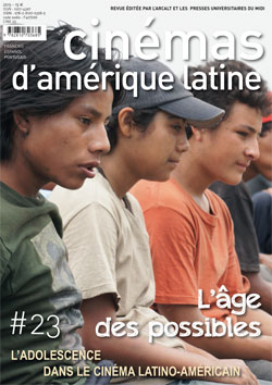 CINEMAS D AMERIQUE LATINE magazine side cover Issue 23  2015