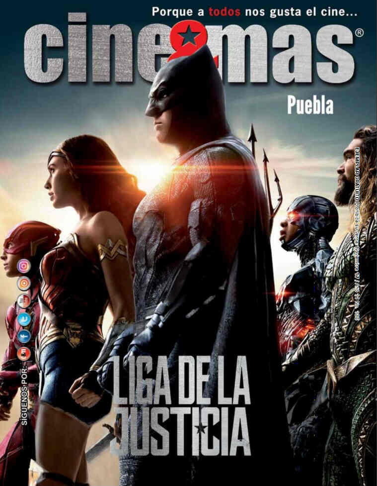 CINE Y MAS (MEXICO) magazine side cover  November 2017
