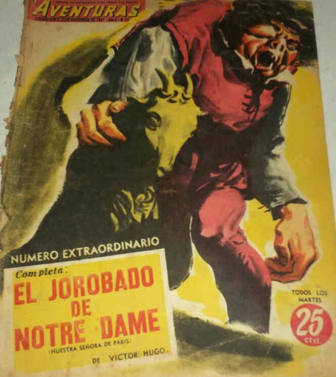 CINE AVENTURAS magazine side cover Issue 60 25 November 1947