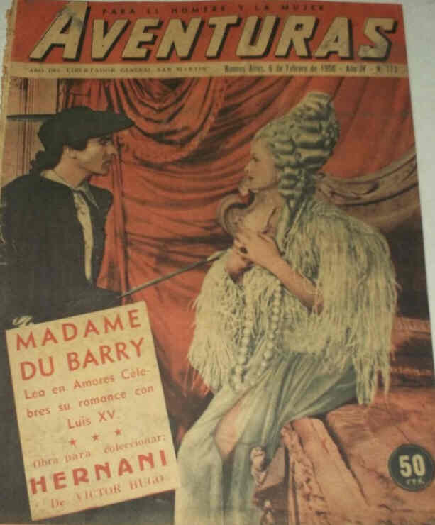 CINE AVENTURAS magazine side cover Issue 173 6 February 1950